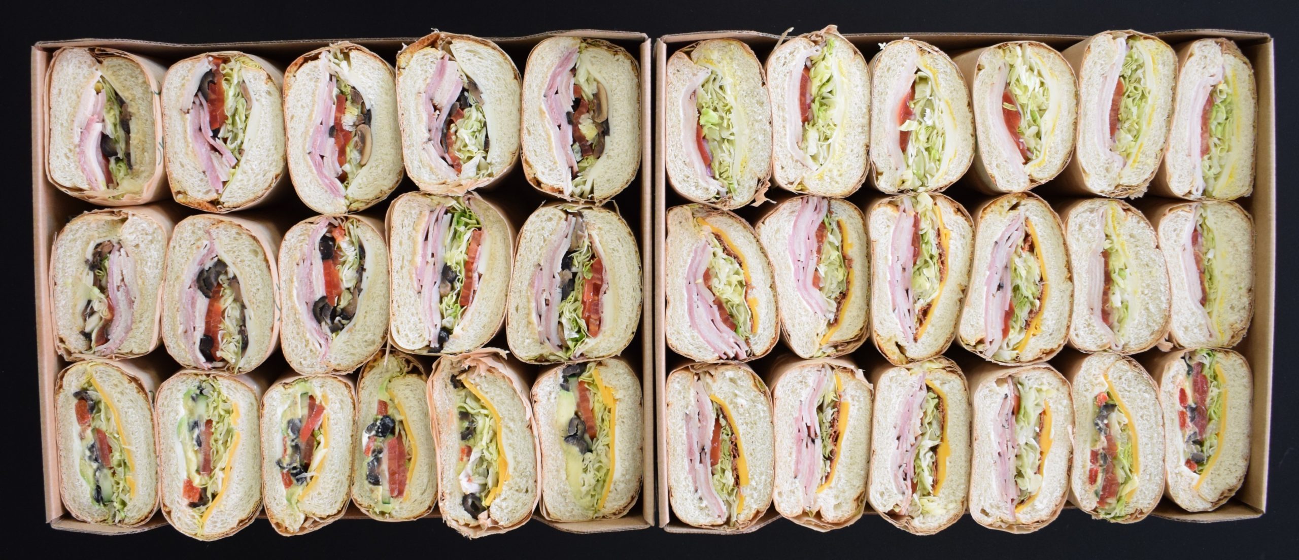 sandwich trays